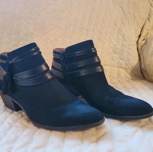 Lifestride 9.5 black booties